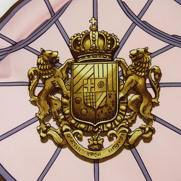 Hermes Scarf Carré 90 Silk Pink SPRINGS Springs Accessories Women's HERMES - Picture 7 of 11